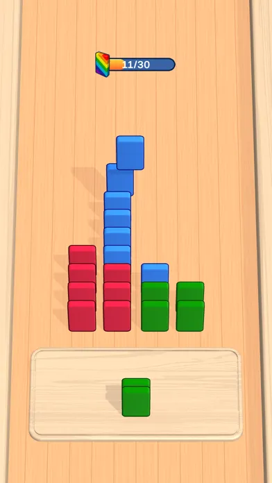 Ảnh chụp màn hình của Sort the domino