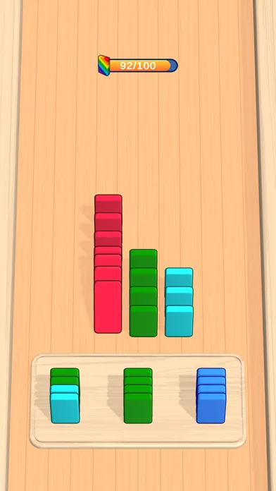 Ảnh chụp màn hình của Sort the domino