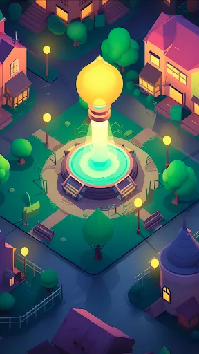 Tangkapan skrin Idle Light City: Clicker Games