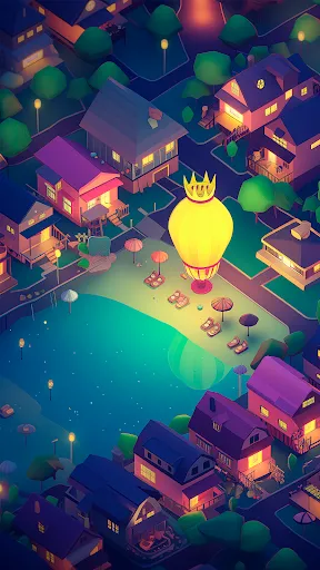 Tangkapan skrin Idle Light City: Clicker Games