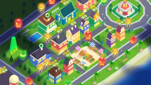 Tangkapan skrin Idle Light City: Clicker Games