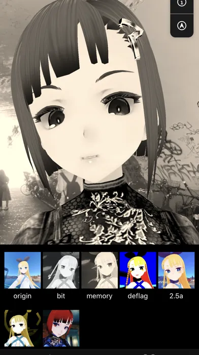 Ảnh chụp màn hình của vear - Anime Avatar Camera