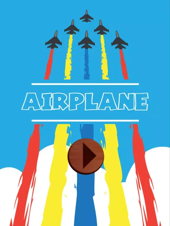 Capturas de pantalla de Airplane Coloring Books iPad 
