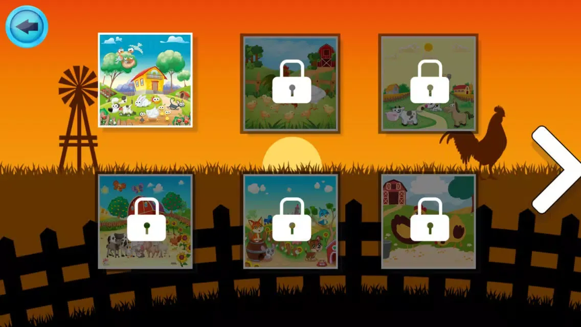 Jigsaw Farm Animals应用截图