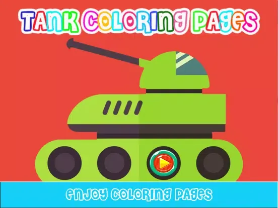 Capturas de pantalla de Tank Coloring Pages iPad 