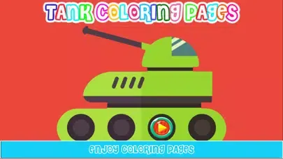 Capturas de pantalla de Tank Coloring Pages