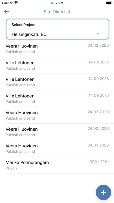 Zrzuty ekranu Nopsa Pro Time Tracking System