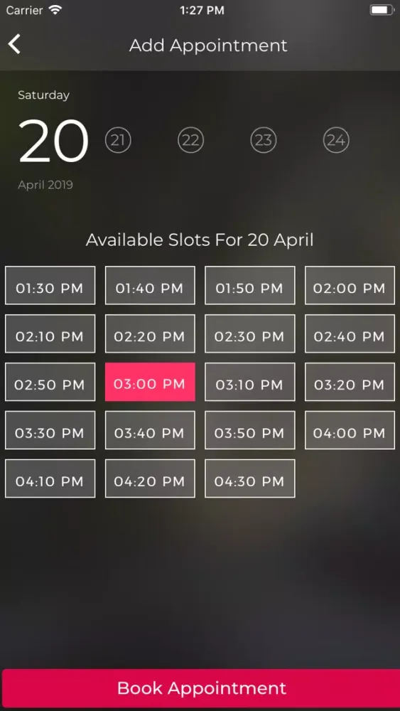 DoctorApp Admin Ekran Görüntüleri