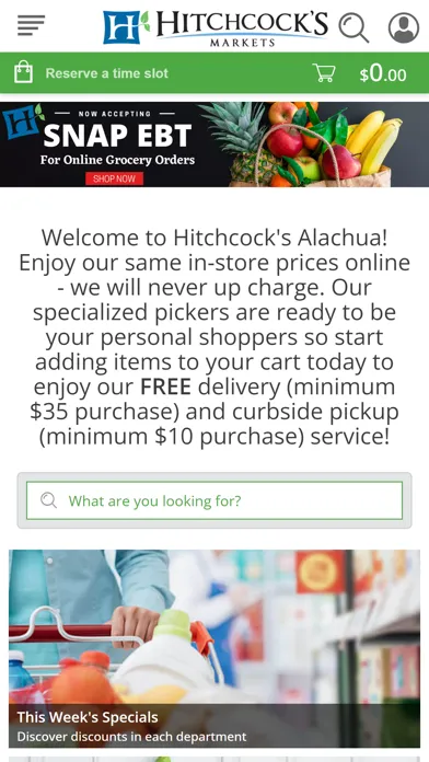 Hitchcock's Markets স্ক্রিনশট