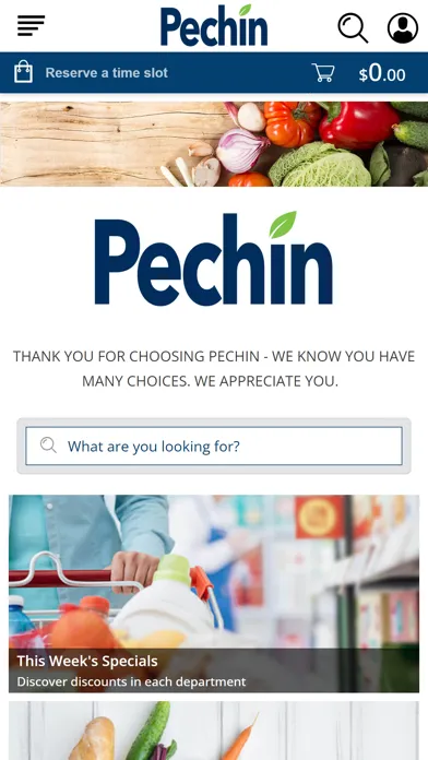 Zrzuty ekranu Pechin Superfoods Market