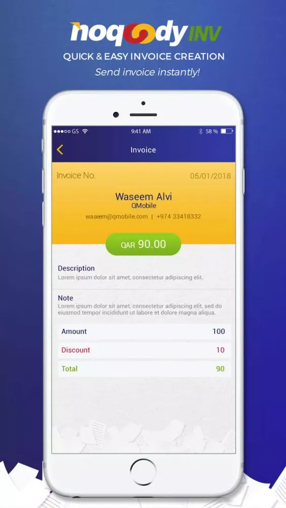 تصاویر NoqoodyInvoice