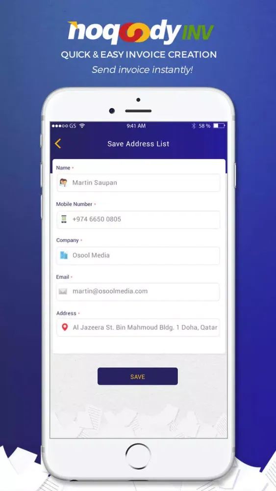 تصاویر NoqoodyInvoice