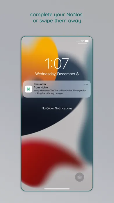 Capturas de pantalla de NoNo - snooze all the things