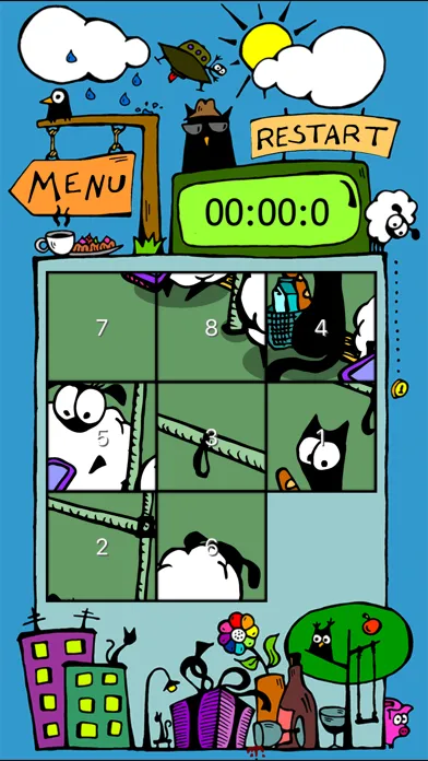 Capturas de tela do Norah Slider Puzzle
