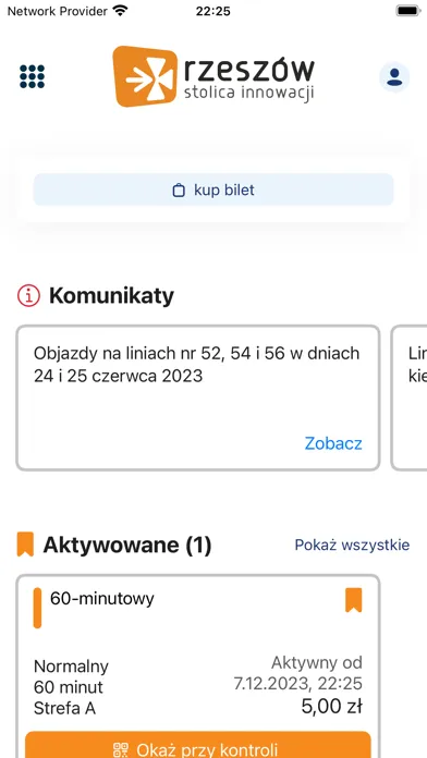 E-Bilet Rzeszów应用截图