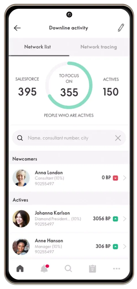 Oriflame Business Screenshots