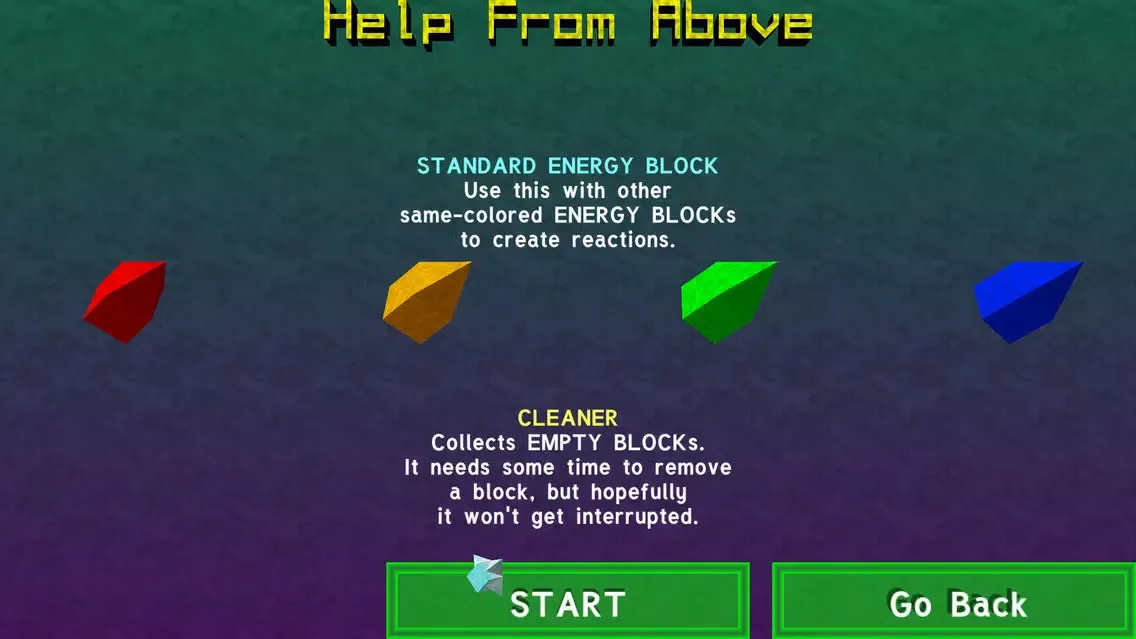 Capturas de tela do Vader Blox