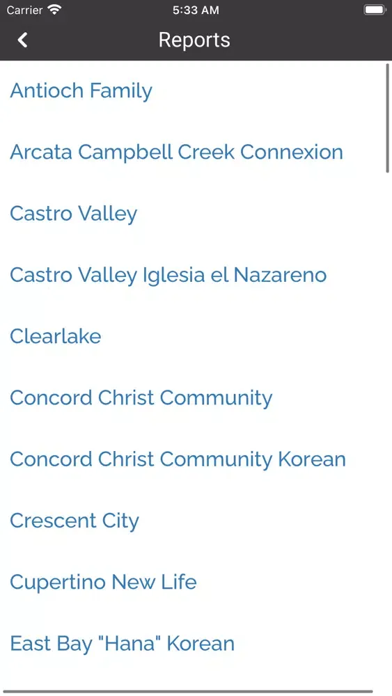 NorCal District 스크린샷