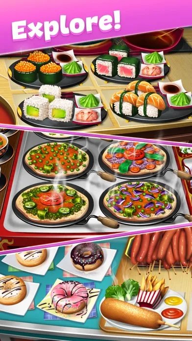 ภาพหน้าจอของ Cooking Fever: Restaurant Game