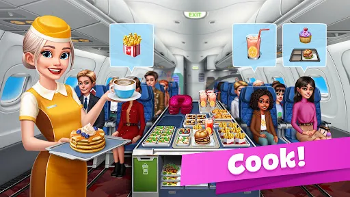 Airplane Chefs - Cooking Game Screenshots