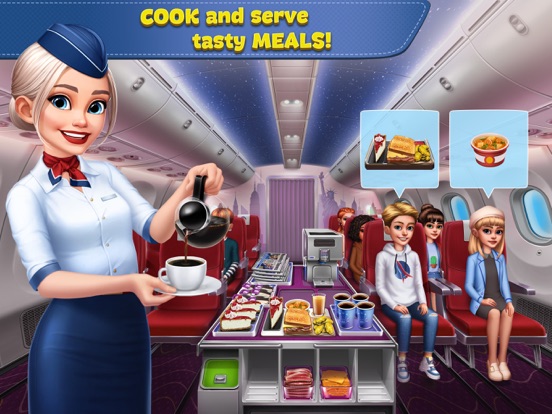 Скриншоты Airplane Chefs - Cooking Game iPad 
