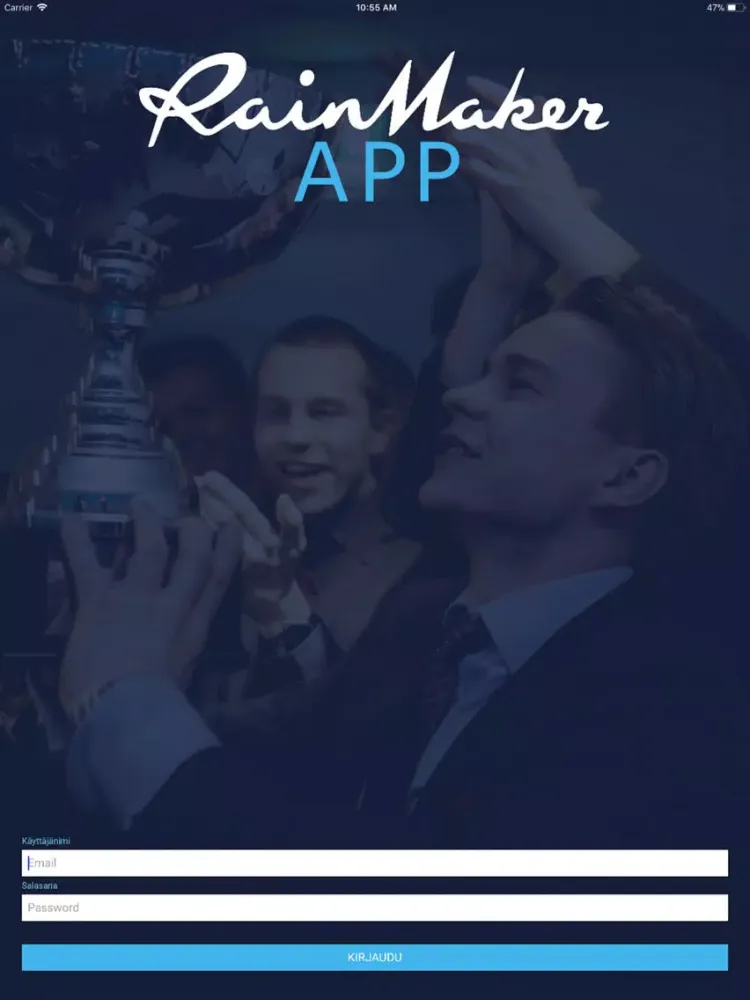 Zrzuty ekranu Rainmaker App iPad 