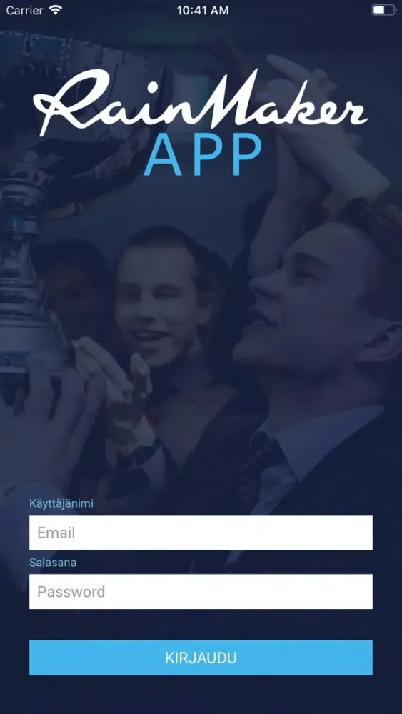 Zrzuty ekranu Rainmaker App