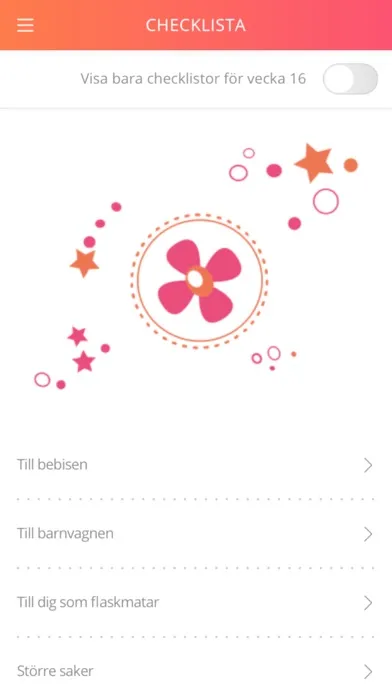 Capturas de tela do The BabyApp - Gravid & Baby