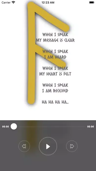 ภาพหน้าจอของ Nordic Manifestation Chants