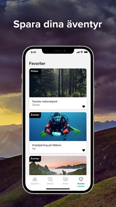 Capturas de tela do NOA Nordic Outdoor Adventures
