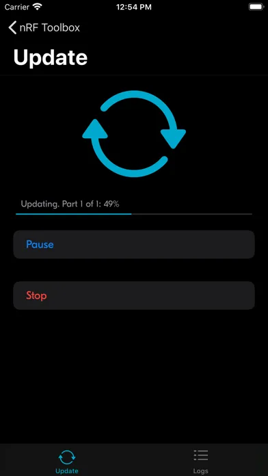 nRF Toolbox應用截圖