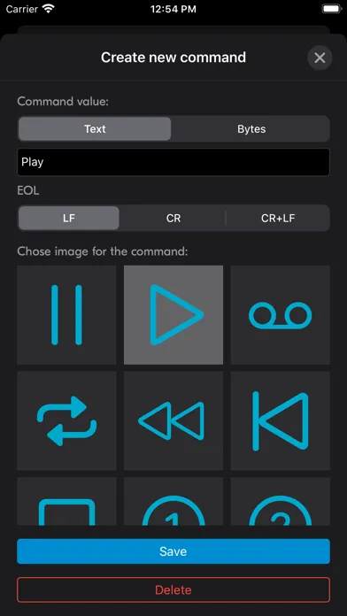 nRF Toolbox應用截圖