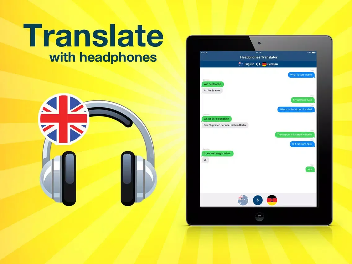 تصاویر Translator for Apple Airpods iPad 