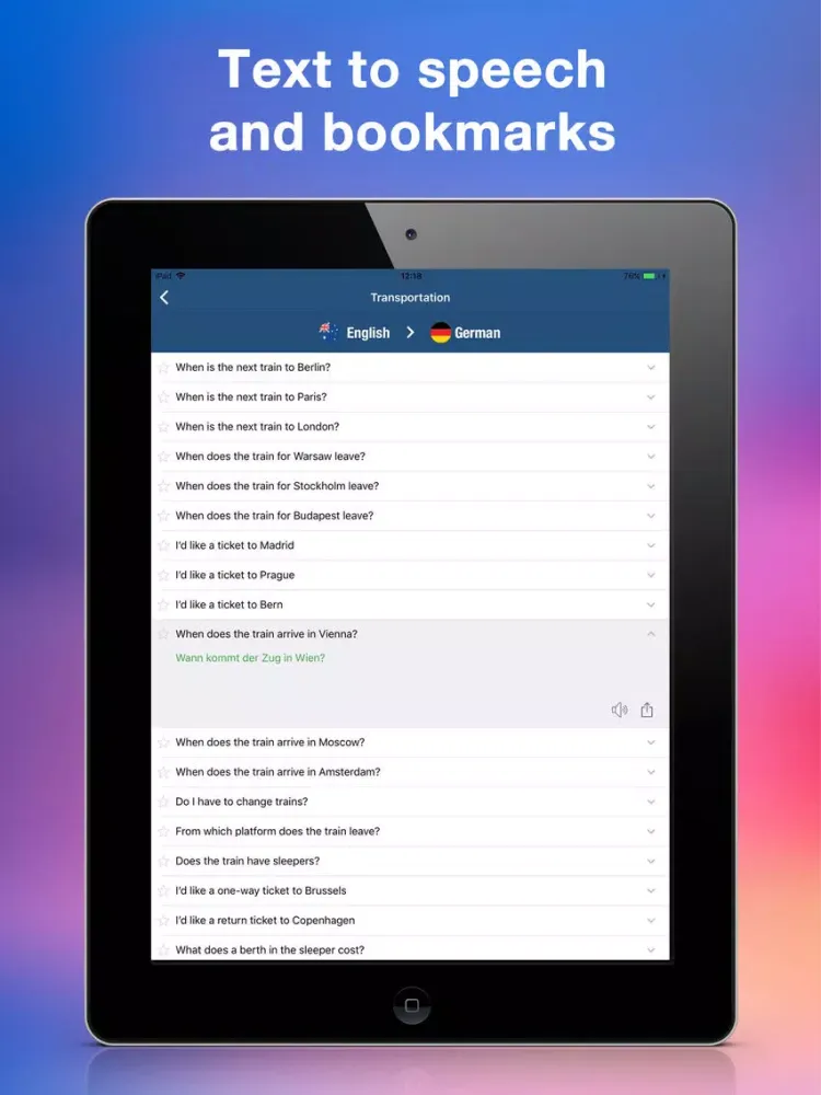 Ảnh chụp màn hình của Learn Words - Phrase Book iPad 