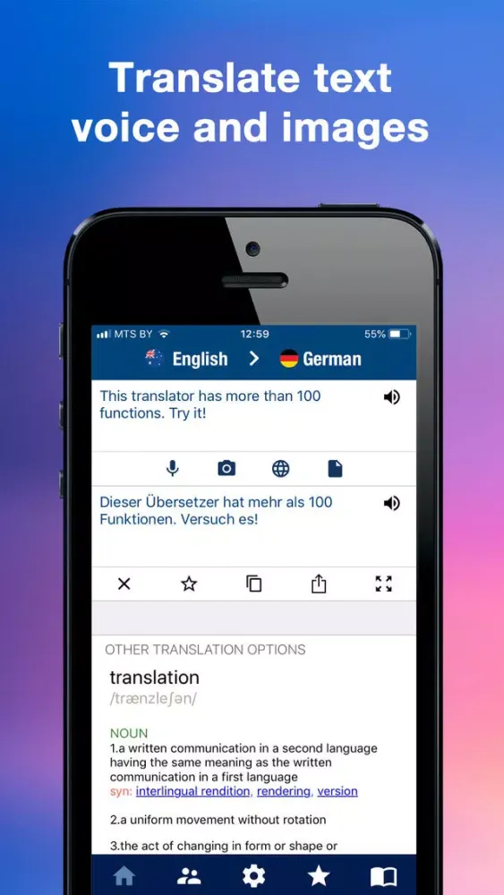 Tangkapan layar Translation and vocabulary