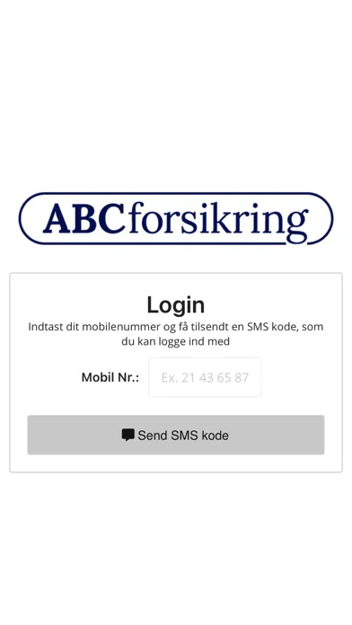 Zrzuty ekranu ABCforsikring
