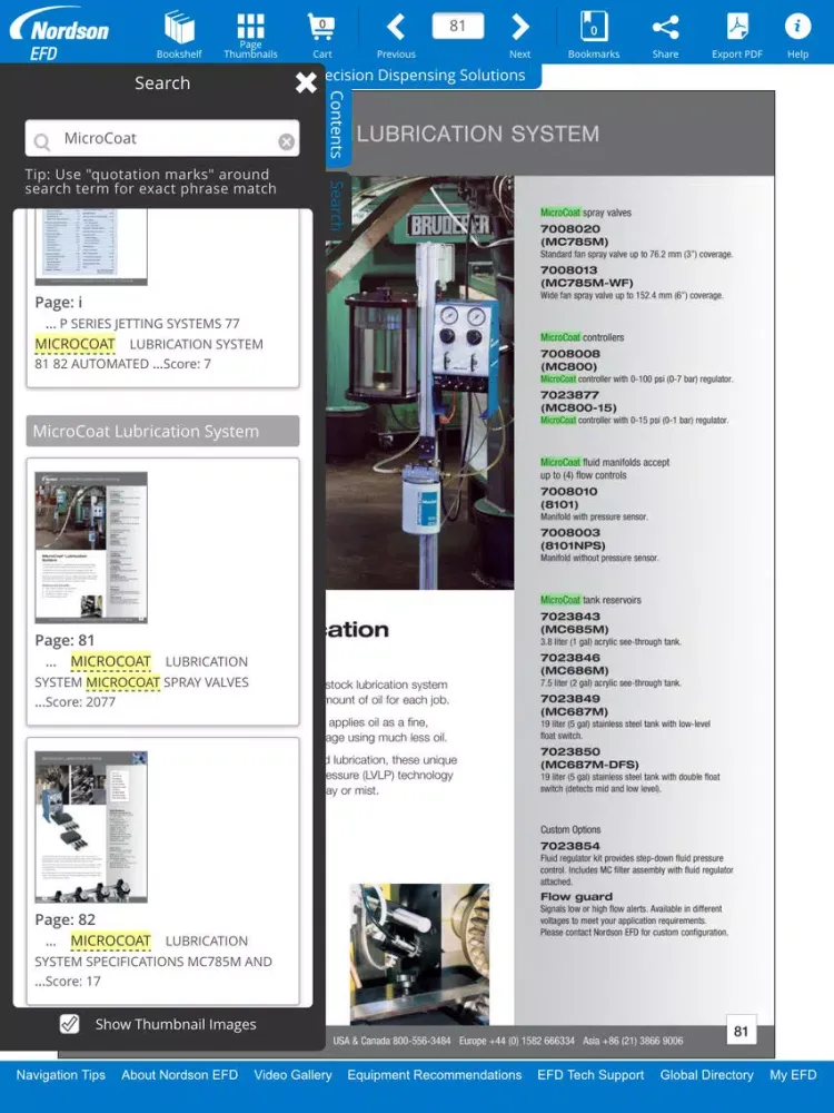 Precision Dispensing Catalog iPad  Screenshots
