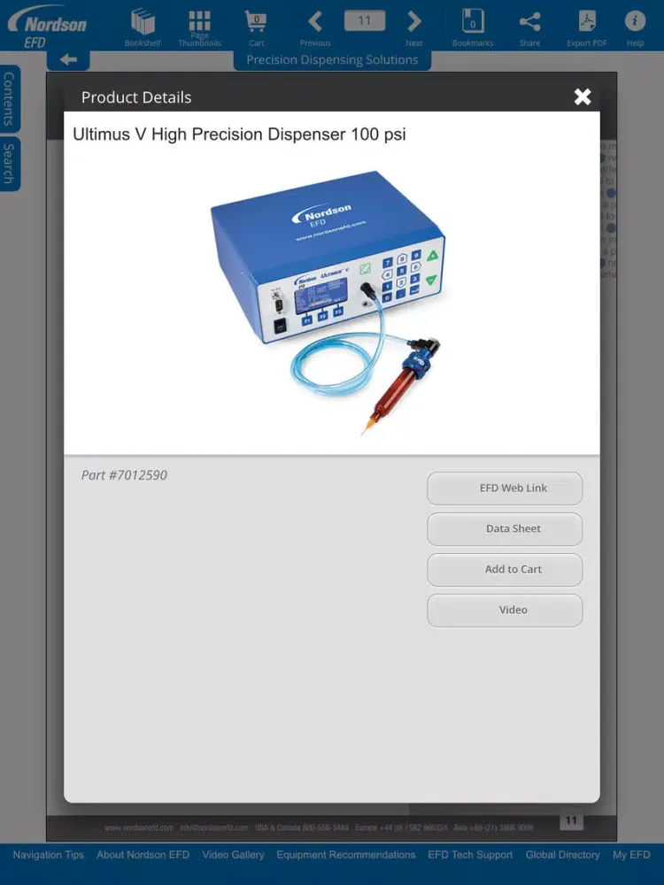 Precision Dispensing Catalog iPad  Screenshots