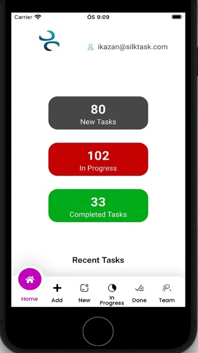 Ảnh chụp màn hình của Silk Task