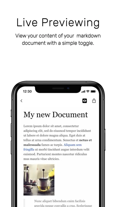 صور Markcurial: Markdown Editor
