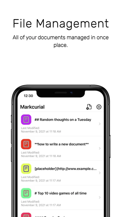 صور Markcurial: Markdown Editor