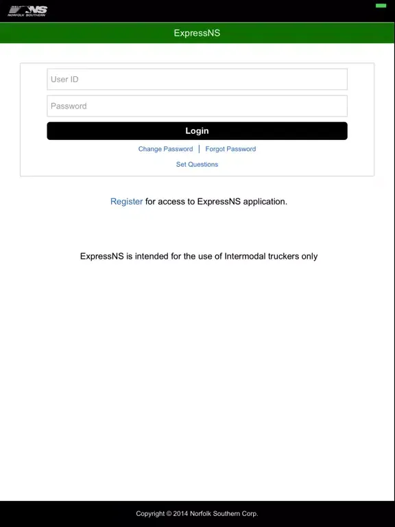 ExpressNS iPad  Screenshots