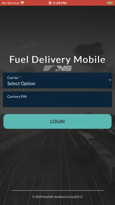 Ảnh chụp màn hình của Fuel Delivery NS
