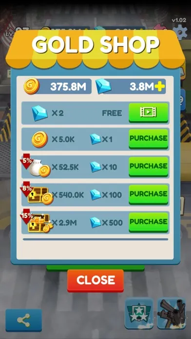 Tangkapan layar Zombie Breaker Hero