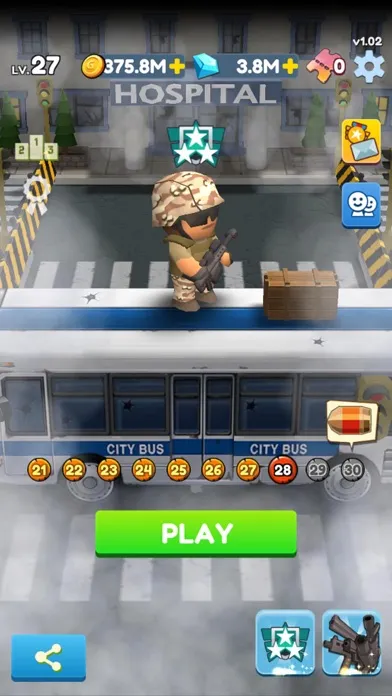 Tangkapan layar Zombie Breaker Hero