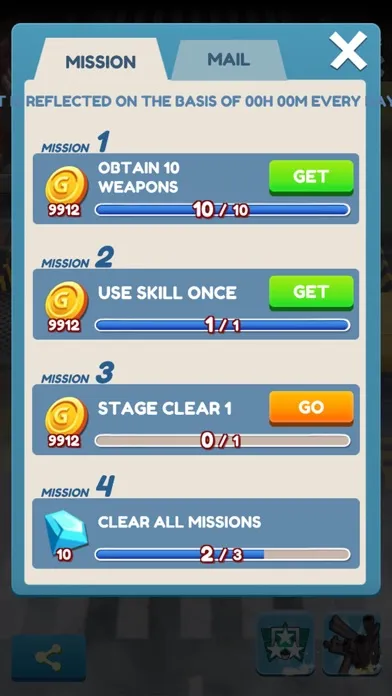 Tangkapan layar Zombie Breaker Hero