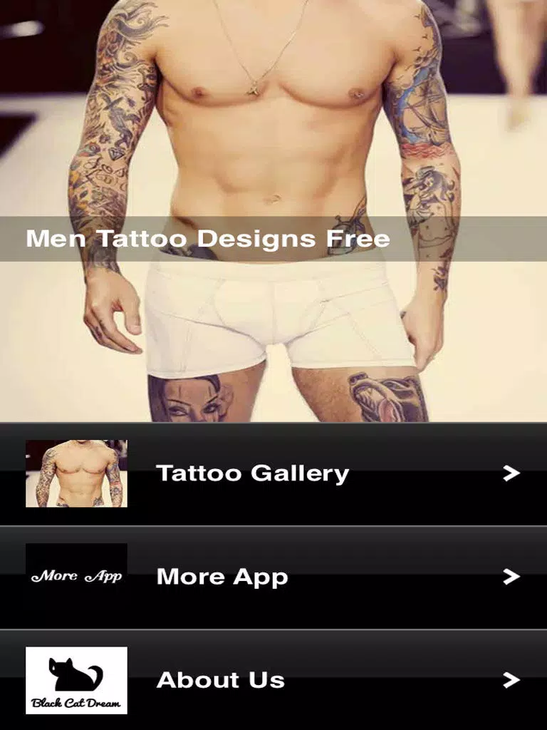 تصاویر Men Tattoo Designs Free iPad 
