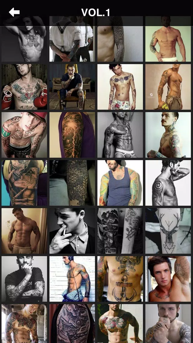 تصاویر Men Tattoo Designs Free