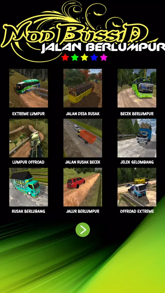 Mod Jalan Rusak Bussid Lumpur Screenshots
