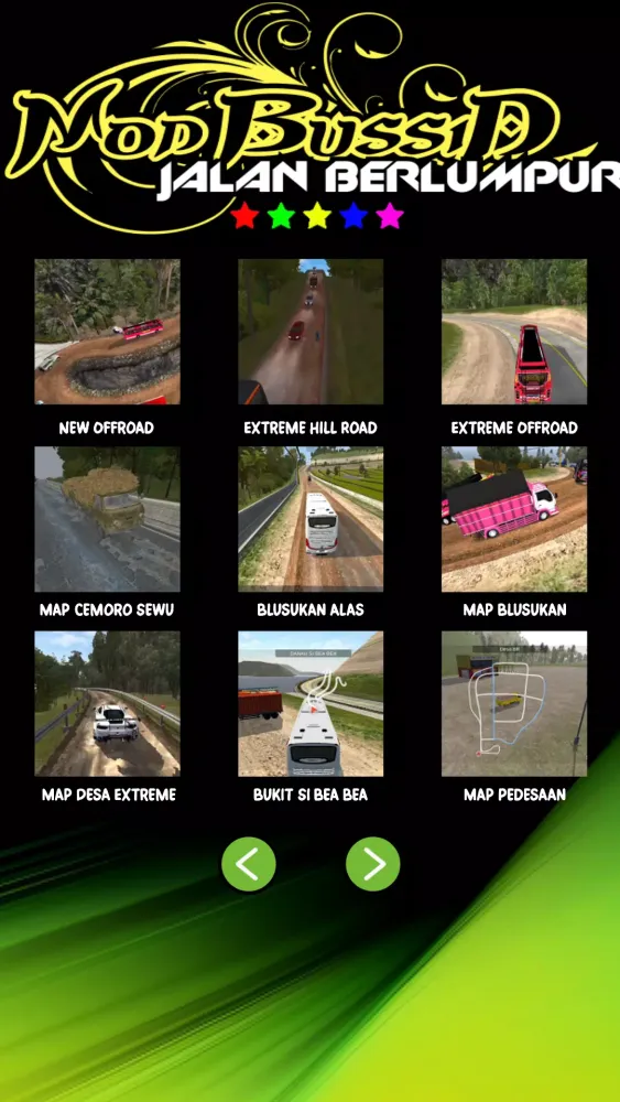 Mod Jalan Rusak Bussid Lumpur Screenshots